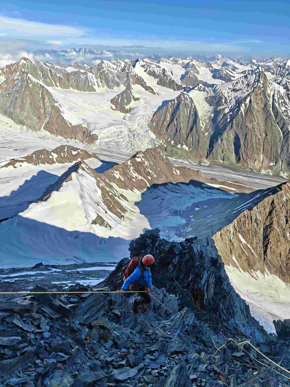 Mt. CB 13 and CB 14, photo 2 from a Kailasa Treks departure
