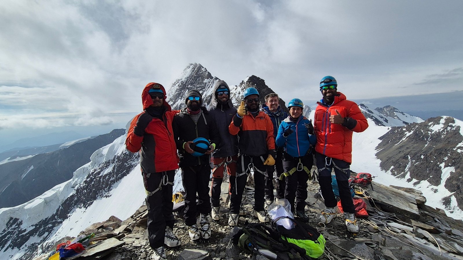 Kang Yatse II Peak Trek expedition photograph from Kailasa Treks